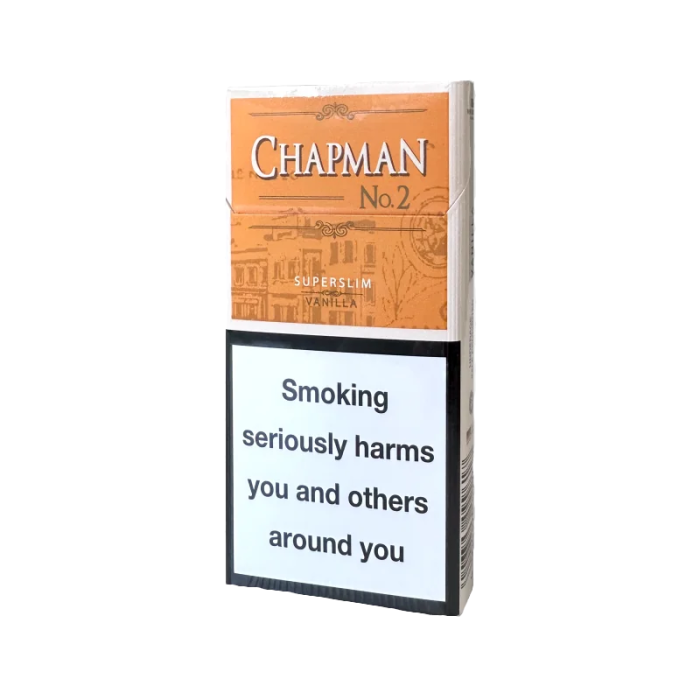 Сигарети Chapman SuperSlim Vanilla (Чапман Суперслімс Ваніль)