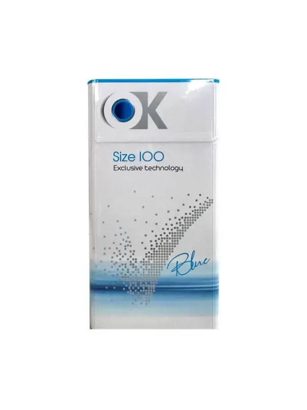 Сигареты OK KS Blue 100mm (ОК Кинг Сайз синий 100 мм) 
